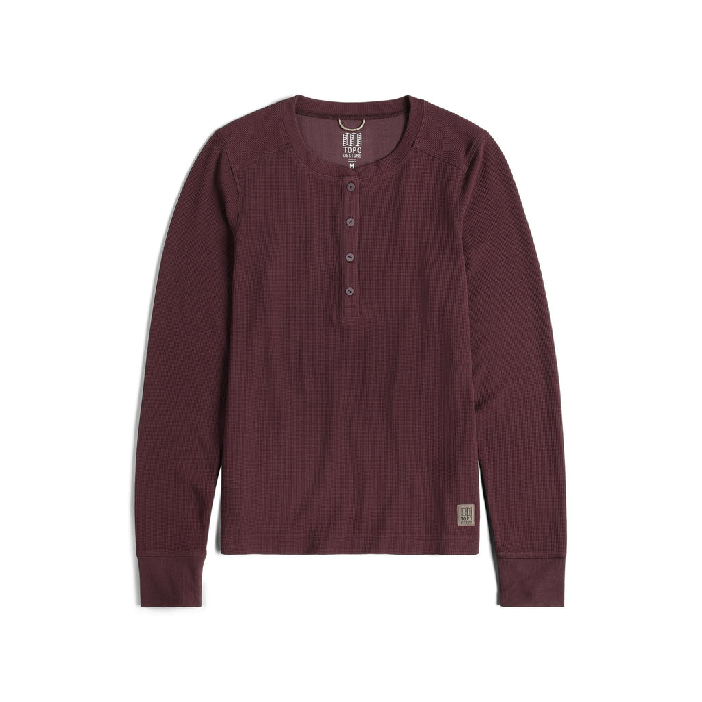 Global Waffle Henley - Women's