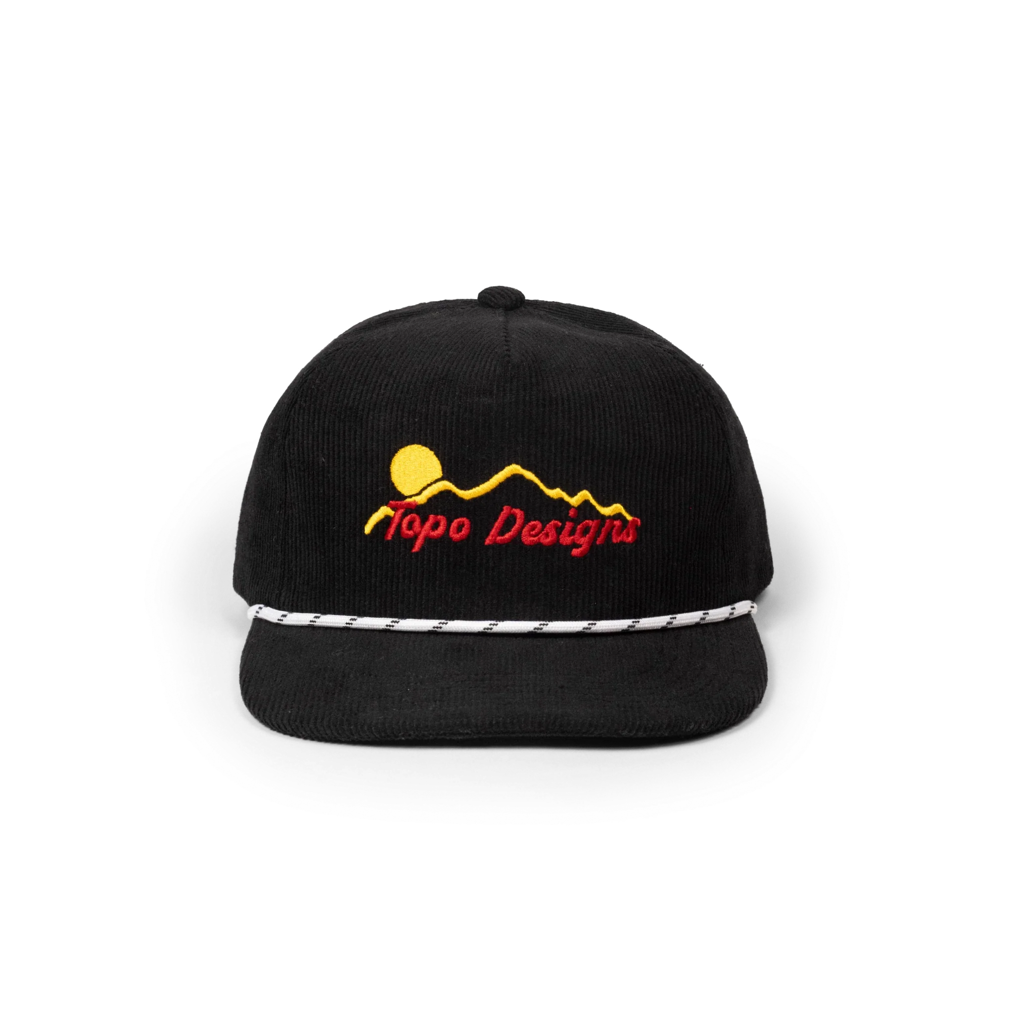 Corduroy Trucker Hat - Mountain Edge