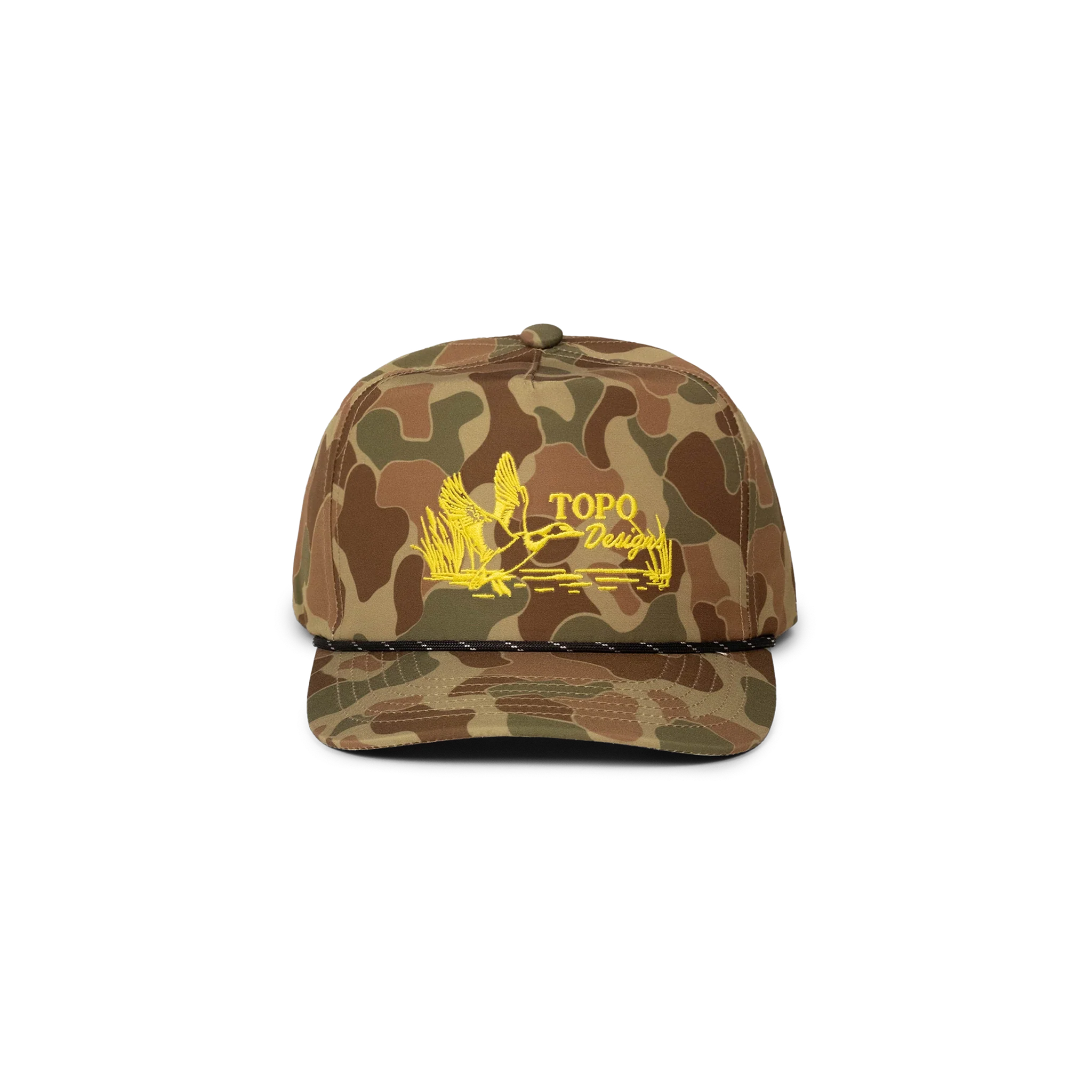 Twill Rope Cap - Duck Camo