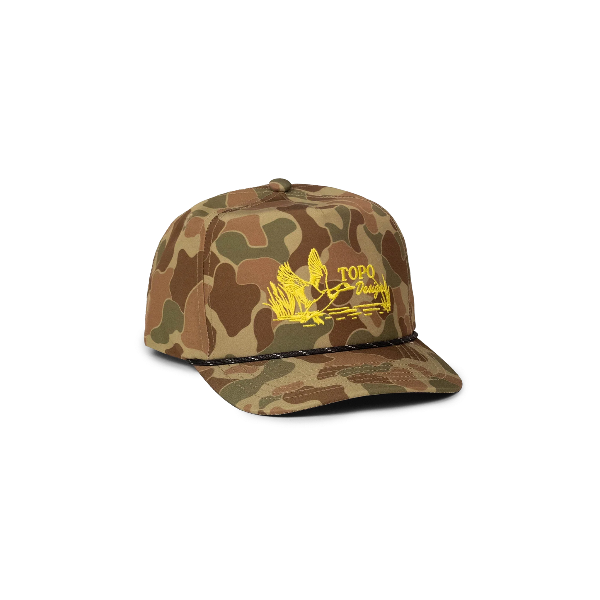 Twill Rope Cap - Duck Camo